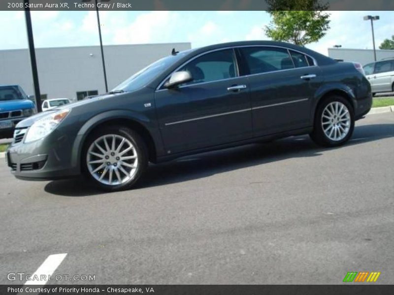 Techno Gray / Black 2008 Saturn Aura XR