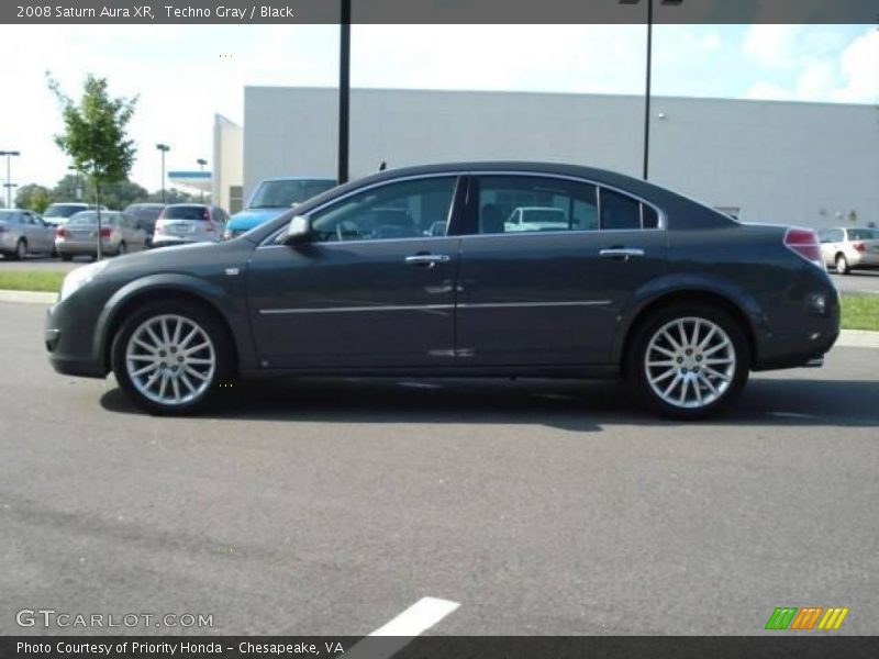 Techno Gray / Black 2008 Saturn Aura XR