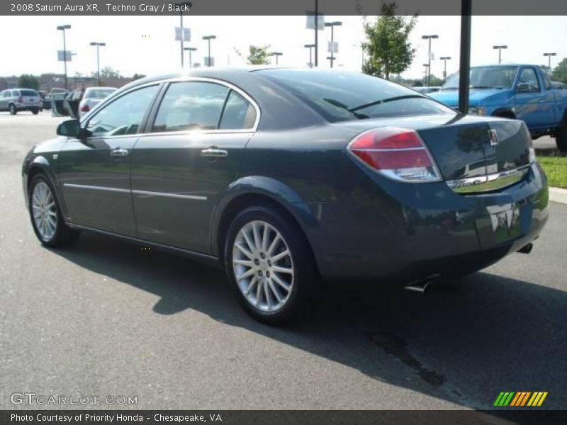 Techno Gray / Black 2008 Saturn Aura XR