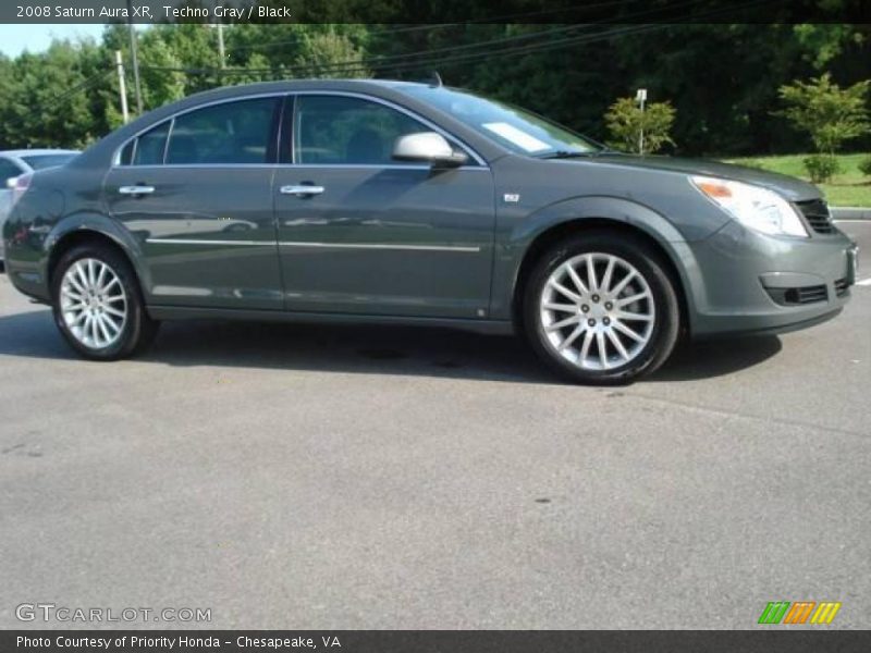 Techno Gray / Black 2008 Saturn Aura XR