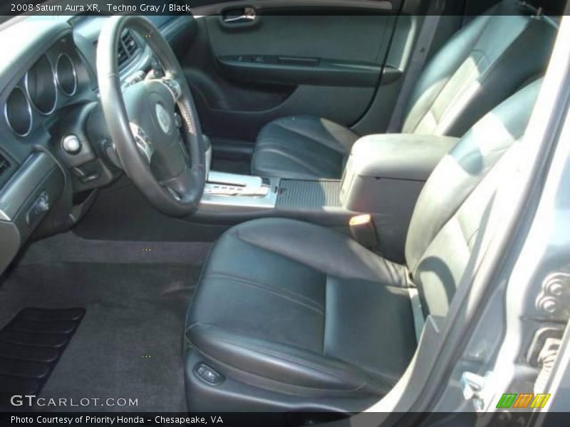 Techno Gray / Black 2008 Saturn Aura XR