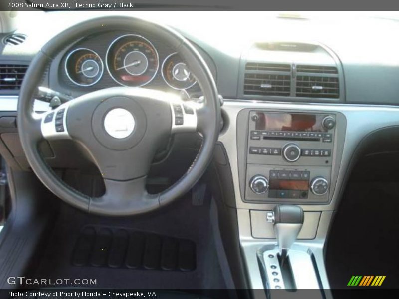 Techno Gray / Black 2008 Saturn Aura XR