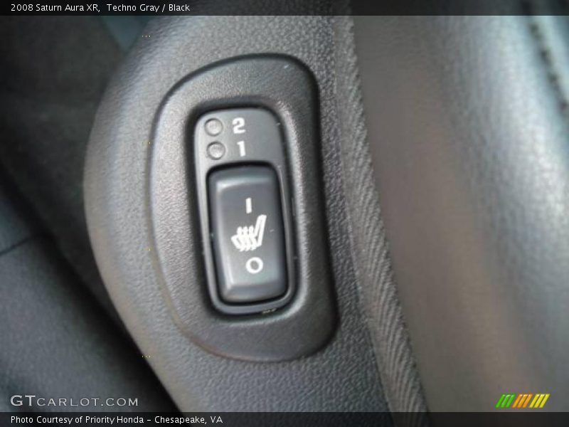 Techno Gray / Black 2008 Saturn Aura XR