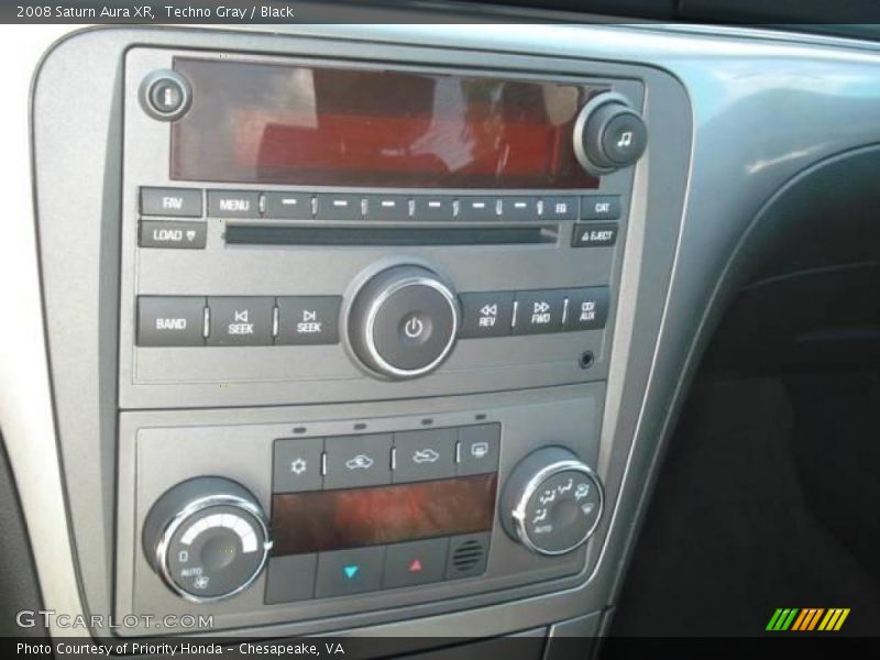 Techno Gray / Black 2008 Saturn Aura XR