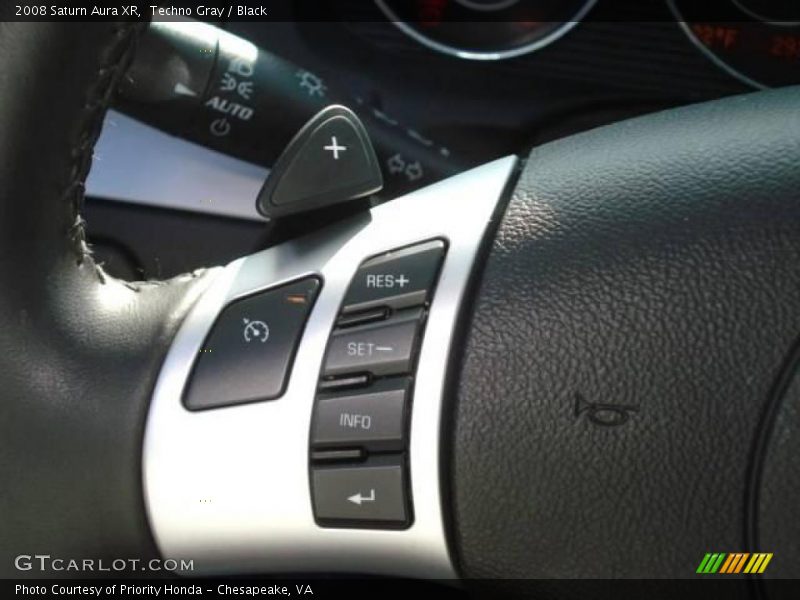 Techno Gray / Black 2008 Saturn Aura XR