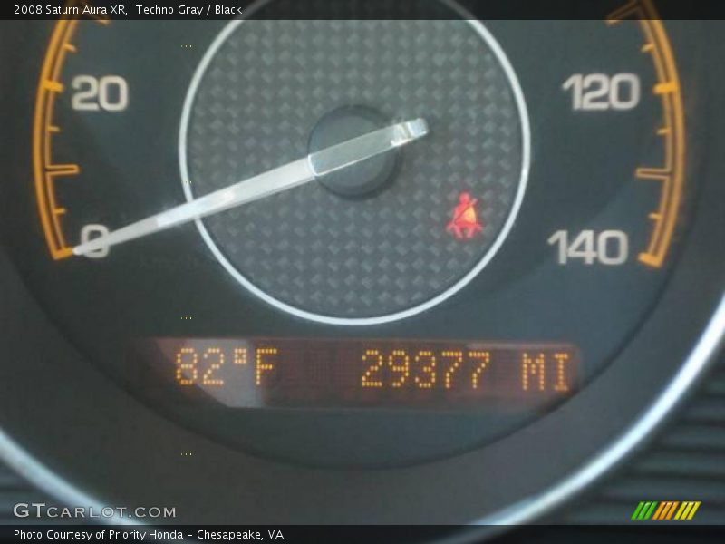 Techno Gray / Black 2008 Saturn Aura XR