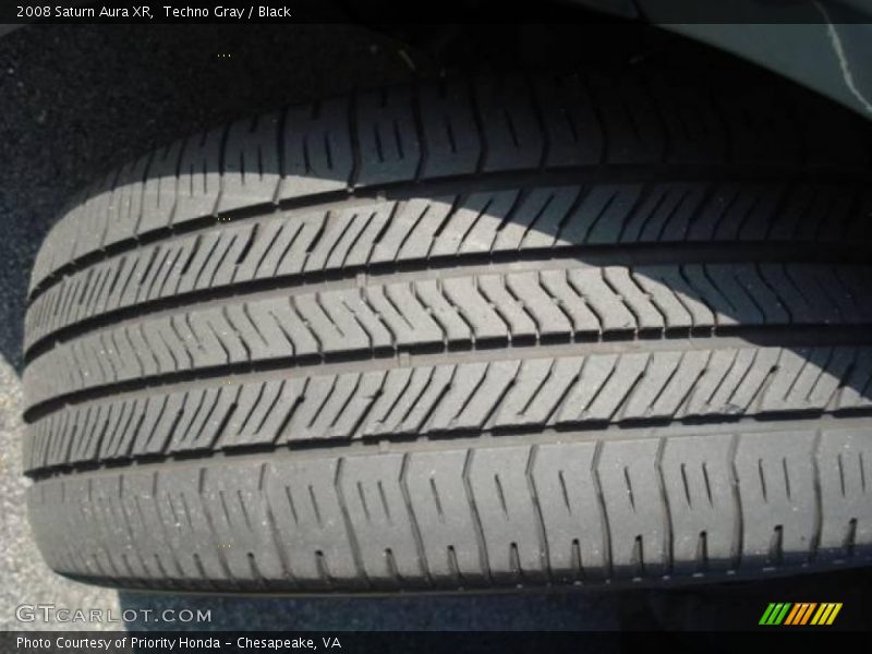 Techno Gray / Black 2008 Saturn Aura XR