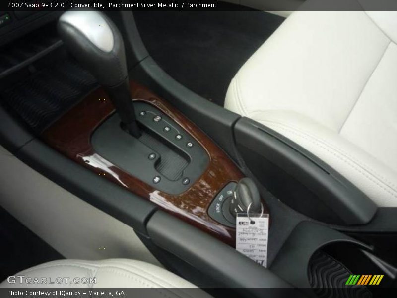 Parchment Silver Metallic / Parchment 2007 Saab 9-3 2.0T Convertible