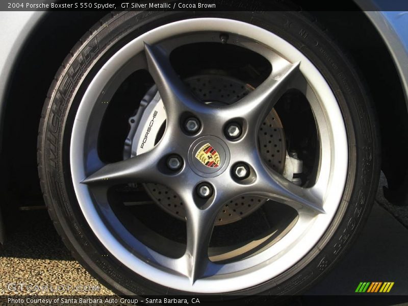  2004 Boxster S 550 Spyder Wheel