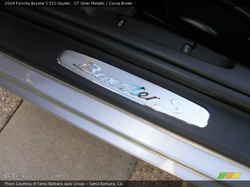 Boxster S doorsill - 2004 Porsche Boxster S 550 Spyder