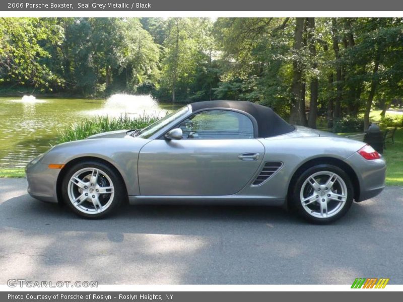 Seal Grey Metallic / Black 2006 Porsche Boxster