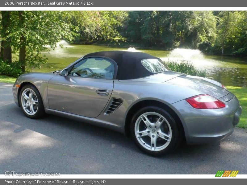 Seal Grey Metallic / Black 2006 Porsche Boxster