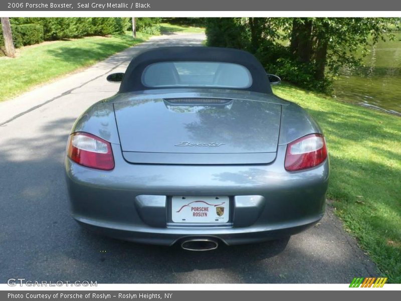 Seal Grey Metallic / Black 2006 Porsche Boxster