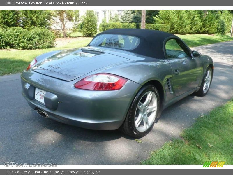 Seal Grey Metallic / Black 2006 Porsche Boxster