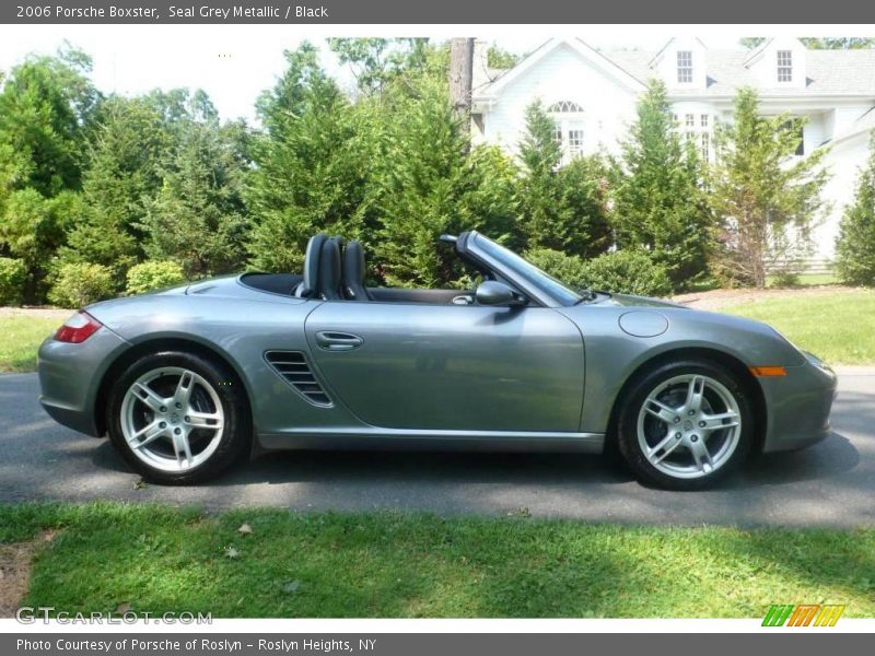 Seal Grey Metallic / Black 2006 Porsche Boxster