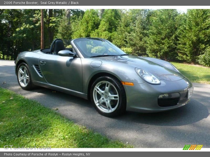 Seal Grey Metallic / Black 2006 Porsche Boxster