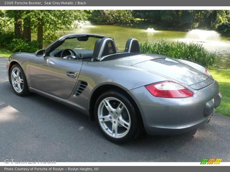 Seal Grey Metallic / Black 2006 Porsche Boxster