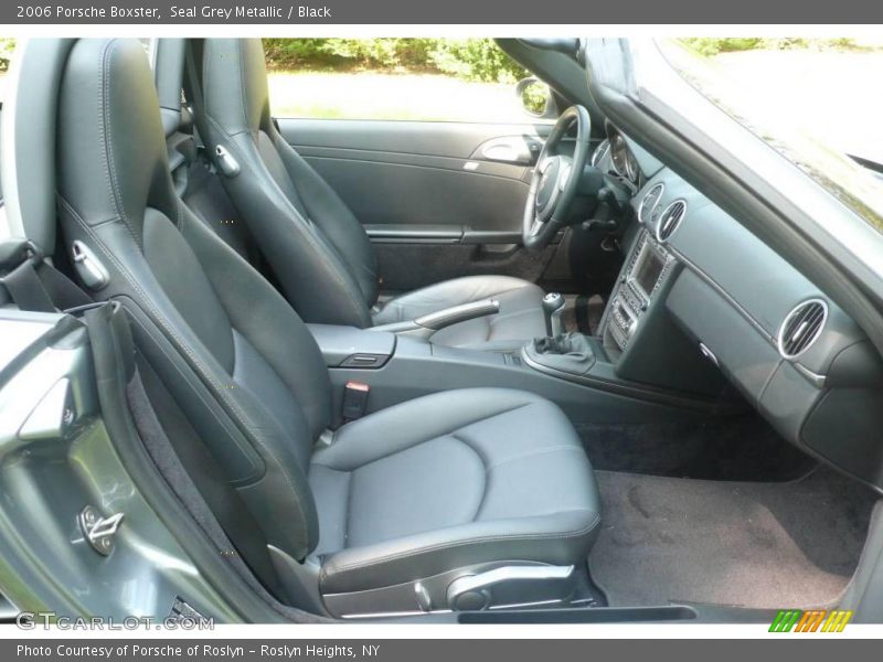 Seal Grey Metallic / Black 2006 Porsche Boxster