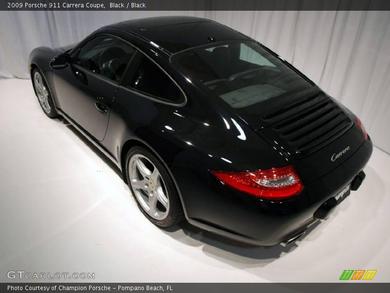 Black / Black 2009 Porsche 911 Carrera Coupe