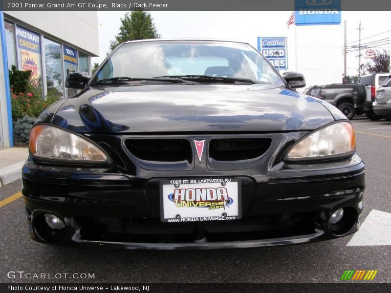 Black / Dark Pewter 2001 Pontiac Grand Am GT Coupe