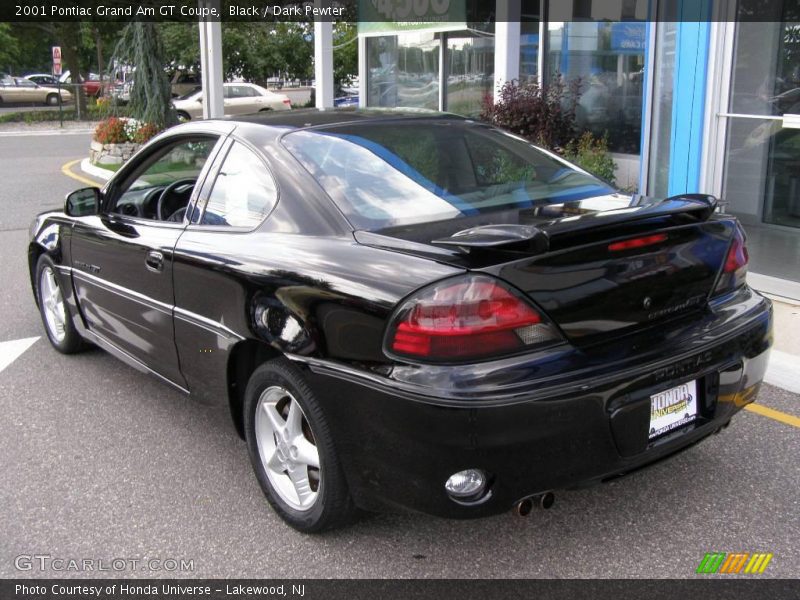 Black / Dark Pewter 2001 Pontiac Grand Am GT Coupe