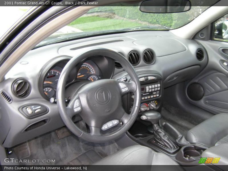 Black / Dark Pewter 2001 Pontiac Grand Am GT Coupe