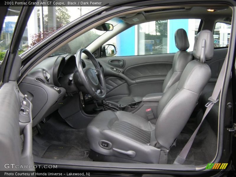 Black / Dark Pewter 2001 Pontiac Grand Am GT Coupe