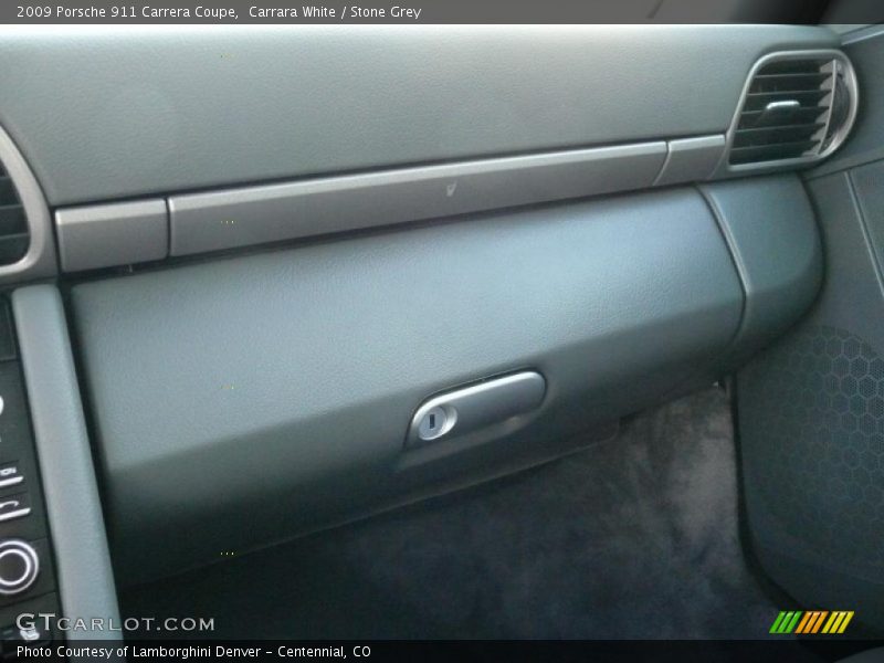 Carrara White / Stone Grey 2009 Porsche 911 Carrera Coupe