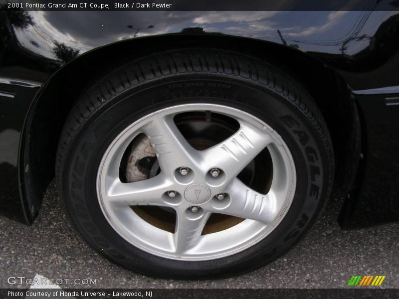 Black / Dark Pewter 2001 Pontiac Grand Am GT Coupe