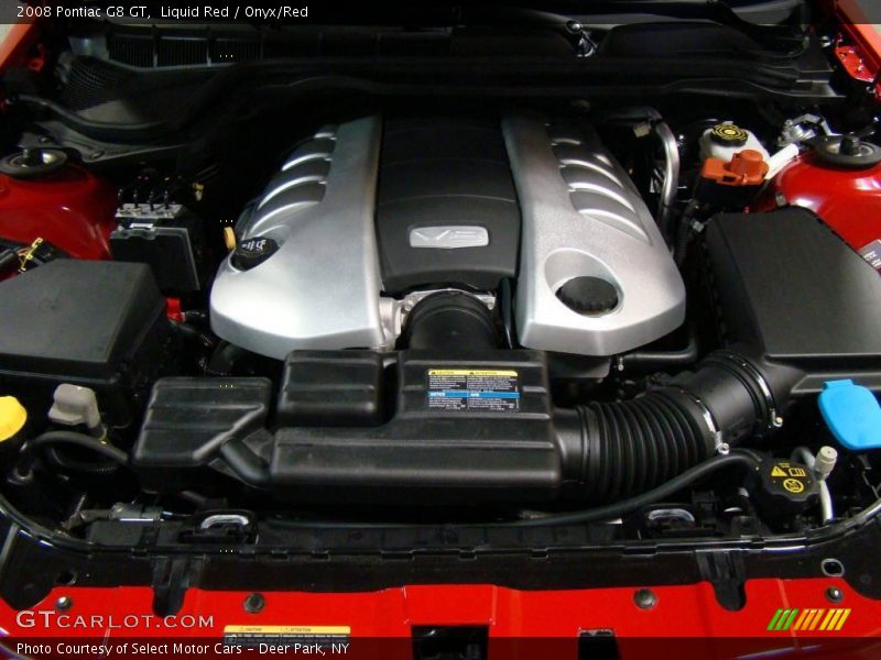 Liquid Red / Onyx/Red 2008 Pontiac G8 GT
