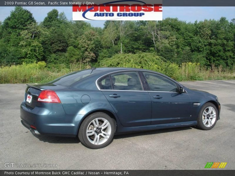 Pacific Slate Metallic / Onyx 2009 Pontiac G8 Sedan