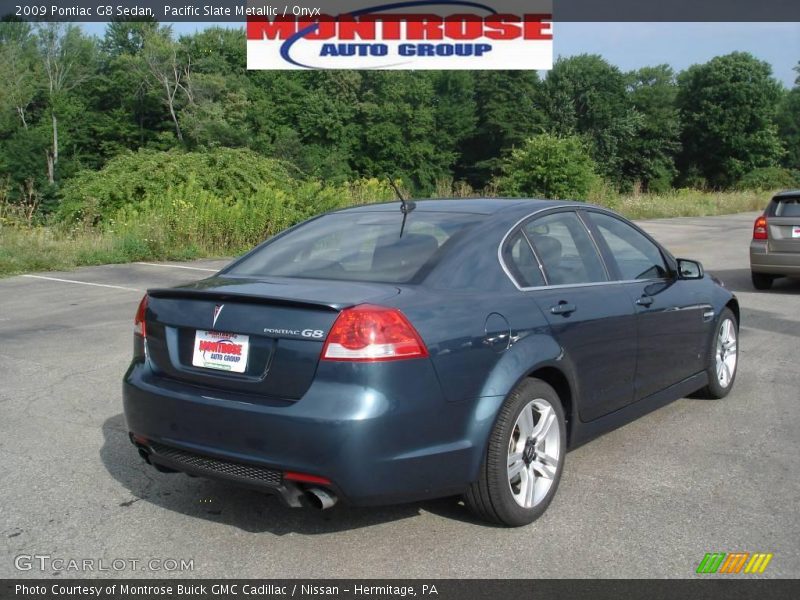 Pacific Slate Metallic / Onyx 2009 Pontiac G8 Sedan