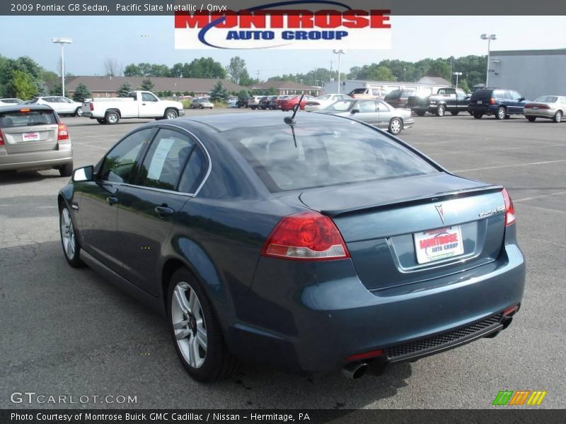 Pacific Slate Metallic / Onyx 2009 Pontiac G8 Sedan