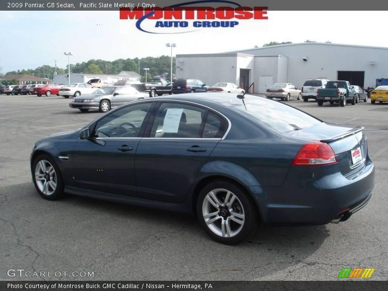Pacific Slate Metallic / Onyx 2009 Pontiac G8 Sedan