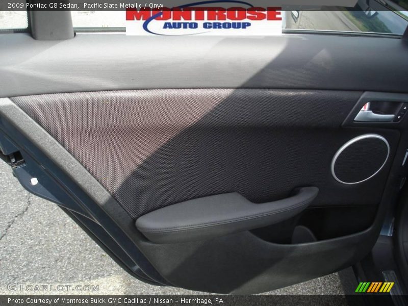Pacific Slate Metallic / Onyx 2009 Pontiac G8 Sedan