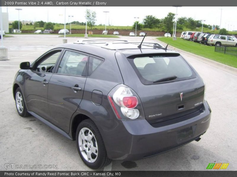 Carbon Gray Metallic / Ebony 2009 Pontiac Vibe 2.4 AWD