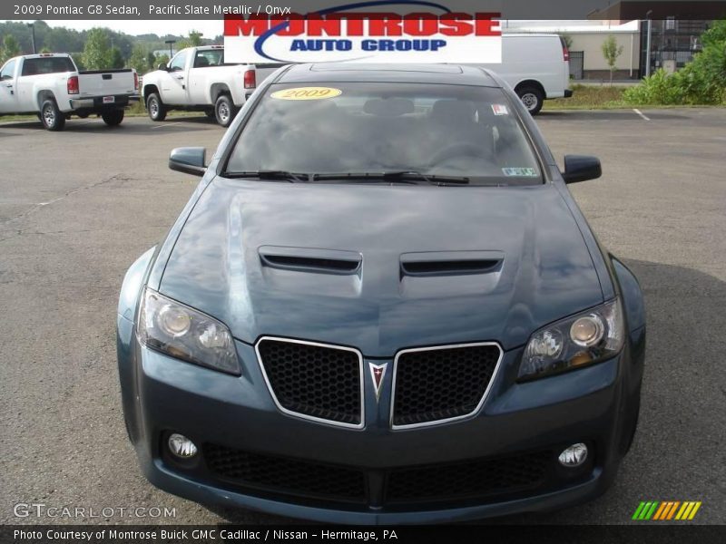 Pacific Slate Metallic / Onyx 2009 Pontiac G8 Sedan
