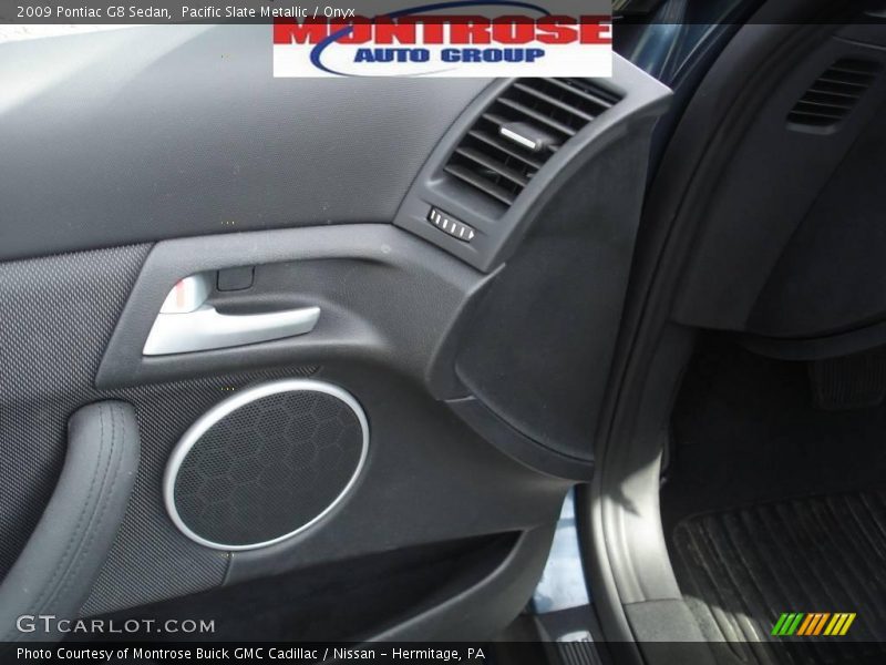 Pacific Slate Metallic / Onyx 2009 Pontiac G8 Sedan