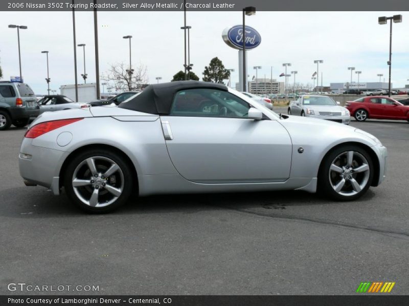 Silver Alloy Metallic / Charcoal Leather 2006 Nissan 350Z Touring Roadster