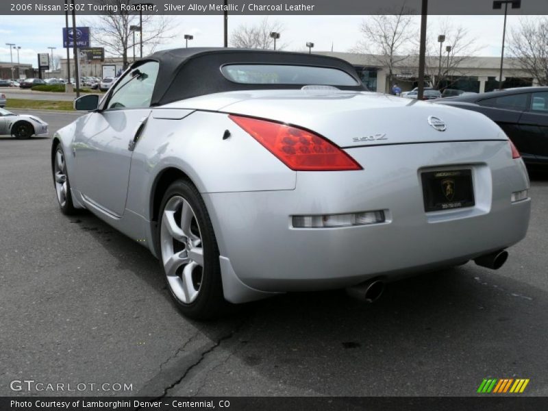 Silver Alloy Metallic / Charcoal Leather 2006 Nissan 350Z Touring Roadster