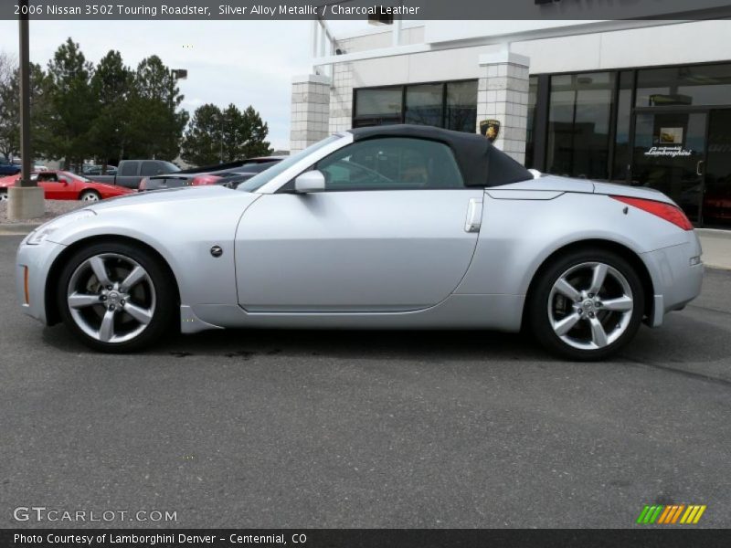 Silver Alloy Metallic / Charcoal Leather 2006 Nissan 350Z Touring Roadster