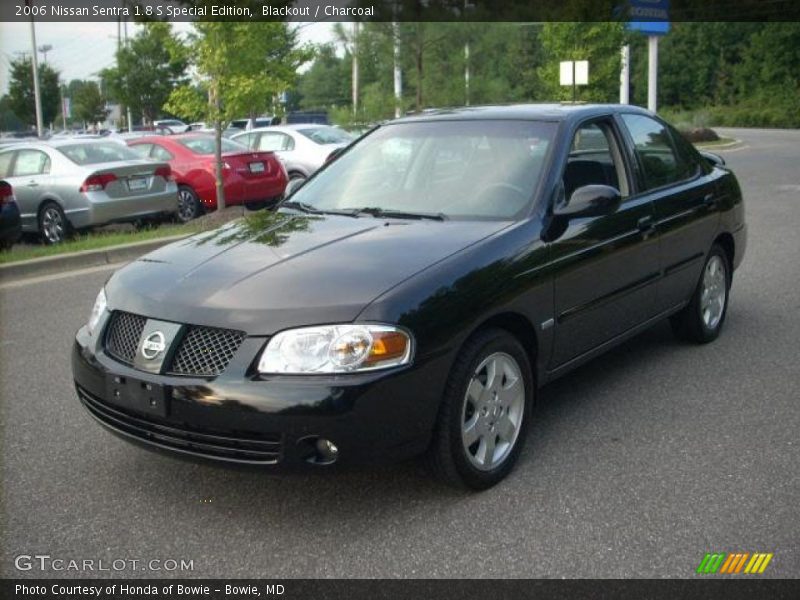 Blackout / Charcoal 2006 Nissan Sentra 1.8 S Special Edition
