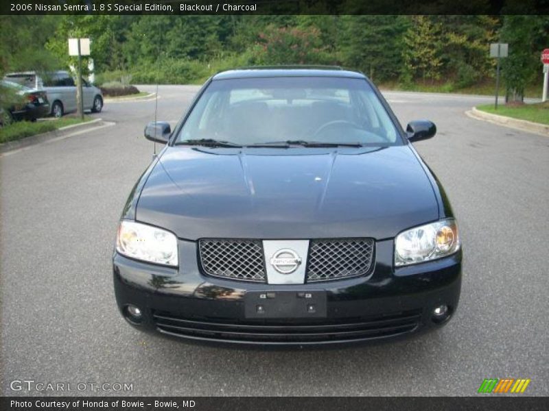 Blackout / Charcoal 2006 Nissan Sentra 1.8 S Special Edition