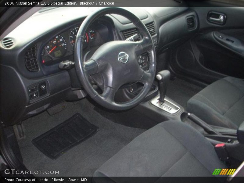 Blackout / Charcoal 2006 Nissan Sentra 1.8 S Special Edition