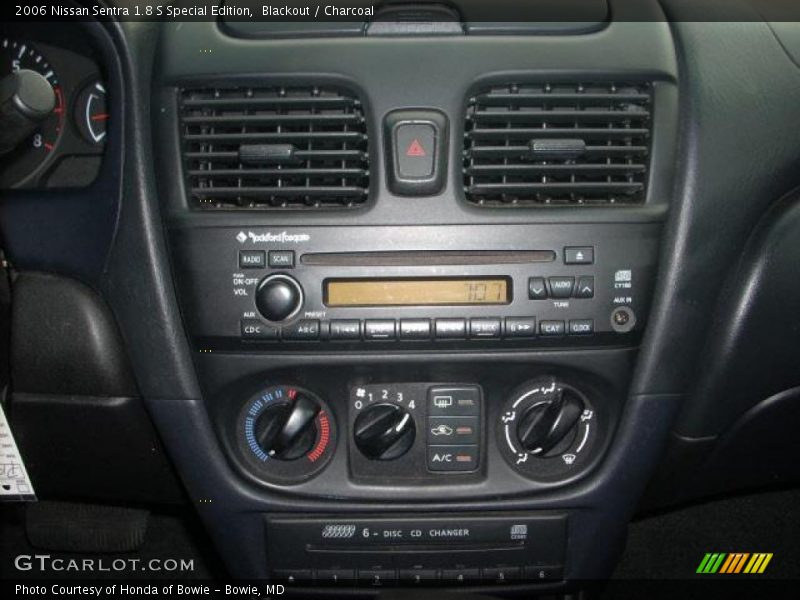 Blackout / Charcoal 2006 Nissan Sentra 1.8 S Special Edition