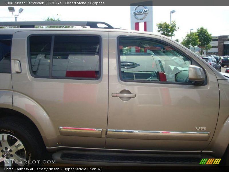 Desert Stone / Graphite 2008 Nissan Pathfinder LE V8 4x4