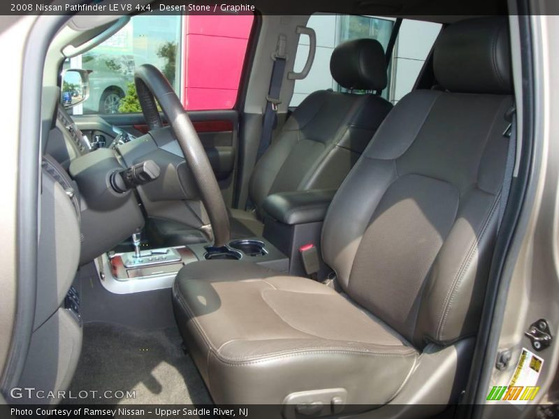 Desert Stone / Graphite 2008 Nissan Pathfinder LE V8 4x4