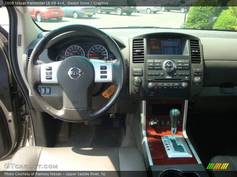 Desert Stone / Graphite 2008 Nissan Pathfinder LE V8 4x4