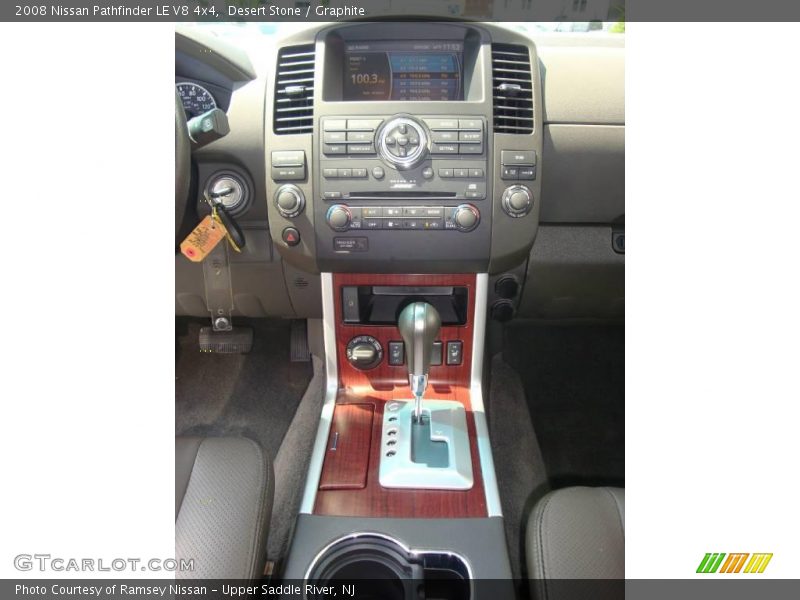 Desert Stone / Graphite 2008 Nissan Pathfinder LE V8 4x4
