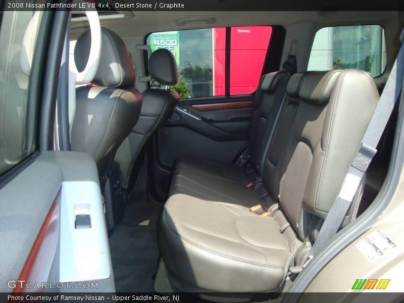 Desert Stone / Graphite 2008 Nissan Pathfinder LE V8 4x4